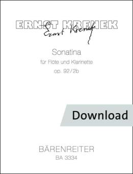 Sonatina für 2 Instrumente op.92/2b Download