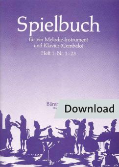 Spielbuch für ein Melodieinstrument und Klavier 1 Download