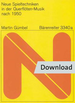 Neue Spieltechniken in der Querflötenmusik nach 1950 