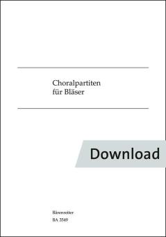 Choralpartiten für Bläser 