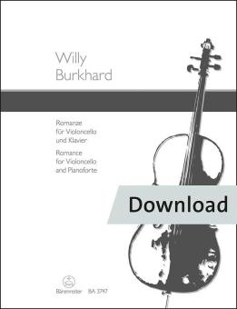 Romanze für Violoncello und Klavier 