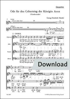 Ode für den Geburtstag der Königin Anna Download