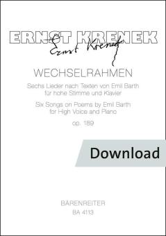 Wechselrahmen op. 189 Download