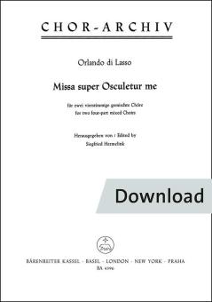 Missa super Osculetur me Download
