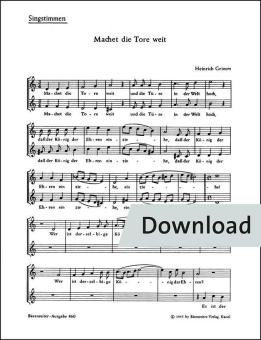 Machet die Tore weit Download