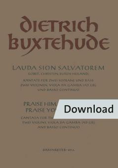 Lobet, Christen, euren Heiland BuxWV 68 