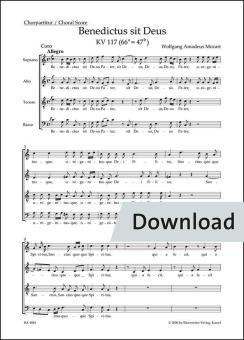 Benedictus sit Deus Download