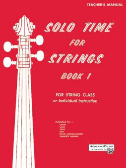 Solo Time for Strings Book 1 