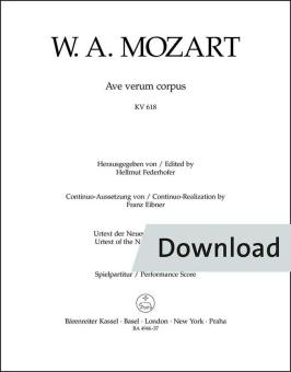 Ave verum KV 618 Download