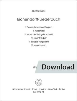 Eichendorff-Liederbuch Teil 1-6 
