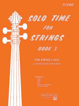Solo Time for Strings Book 3 