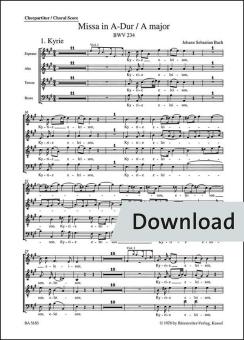 Missa A-Dur Download