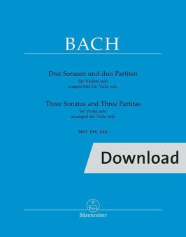 3 Sonaten und 3 Partiten BWV 1001-1006 Download