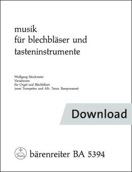 Variationen für Orgel und Blechbläserchor 