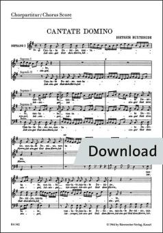 Cantate domino Download