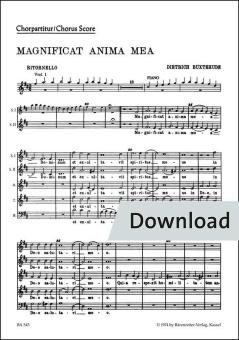 Magnificat anima mea BuxWV Anh 1 Download