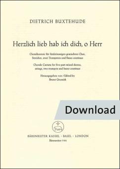 Herzlich lieb hab ich dich, o Herr Download