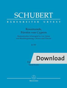 Rosamunde, Fürstin von Cypern D 797 Download