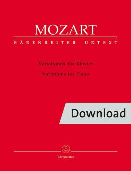 Variationen für Klavier Download