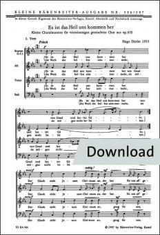 Es ist das Heil uns kommen her op. 6/2,II Download