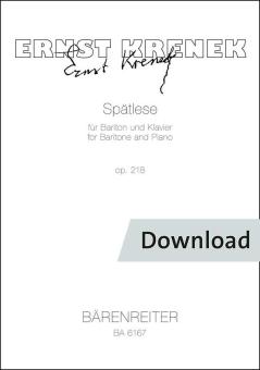 Spätlese op. 218 
