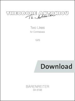 Two Likes For Contrabass 