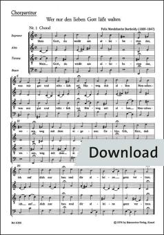 Wer nur den lieben Gott lässt walten Download