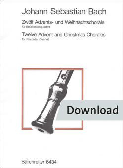 12 Advents- und Weihnachtschoräle Download