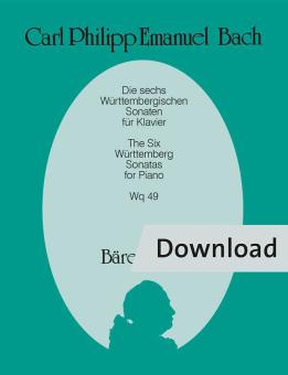 Die 6 Württembergischen Sonaten Wq 49 Download