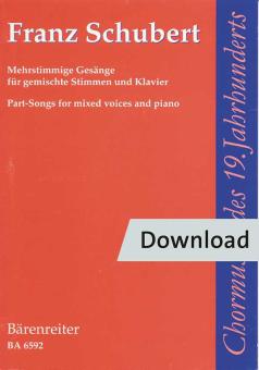 Mehrstimmige Gesänge für gemischte Stimmen und Klavier Download