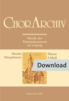 Messe für Solostimmen und Chor op.18 Download