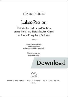 Lukas-Passion SWV 480 Download