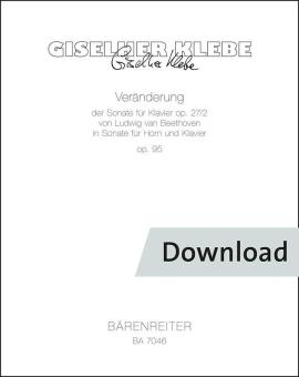 Sonate für Horn und Klavier op. 95 Download