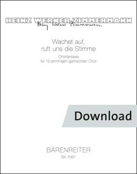 Wachet auf, ruft uns die Stimme Download