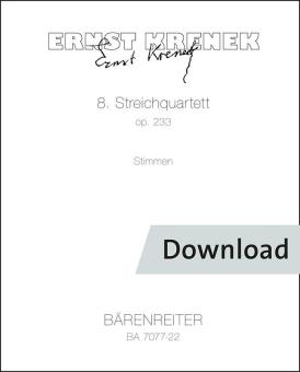 Achtes Streichquartett op. 233 