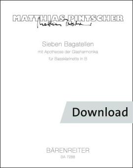 7 Bagatellen mit Apotheose der Glasharmonika Download
