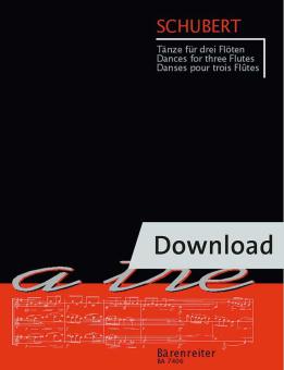 Tänze für drei Flöten Download