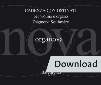 Cadenza con ostinati per violino e organo Download