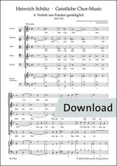Verleih uns Frieden genädiglich SWV 372 Download