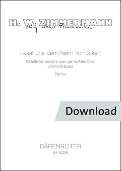 Lasst uns dem Herrn frohlocken Download