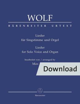 Lieder für Singstimme und Orgel Download