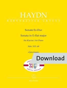 Sonate in Es-Dur Hob. XVI:49 "Genzinger" Download