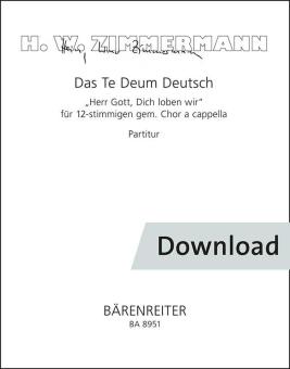Das Te Deum Deutsch Herr Gott, Dich loben wir Download