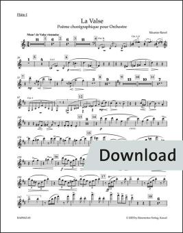 La Valse für Orchester Download