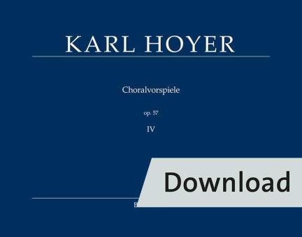 Choralvorspiele op. 57, Band IV Download