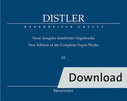 Neue Ausgabe sämtlicher Orgelwerke 3 Download