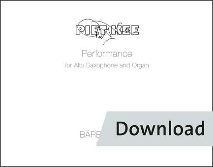 Performance für Alt-Saxophon und Orgel Download