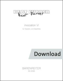 invocation VI für Sopran und Bassflöte Download
