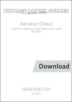 Ave verum Corpus Download