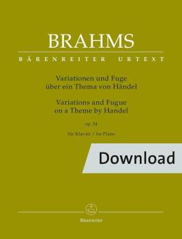 Variationen und Fuge über ein Thema von Händel Download